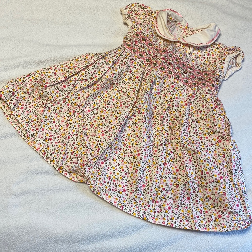 Youngland floral girls embroidered sundress. Size 2T